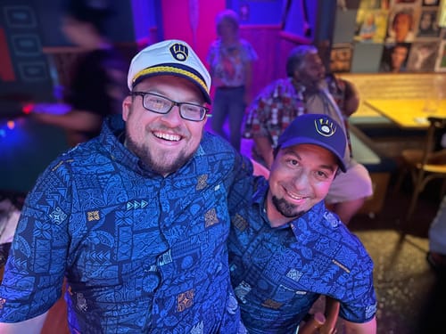 Customer photo review of Tahitian Tapestry – KUNUFLEX Short Sleeve Shirt